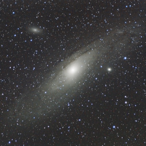 Photograph of the Andromeda Galaxy